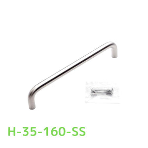 スガツネ(LAMP) 100036727 H-35-160-SS/ステンレス鋼製ハンドル H-35-160-SS