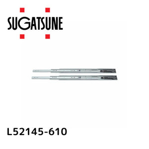 スガツネ工業 スライドレール 190012986 L52145-610スライドレール L52145-610