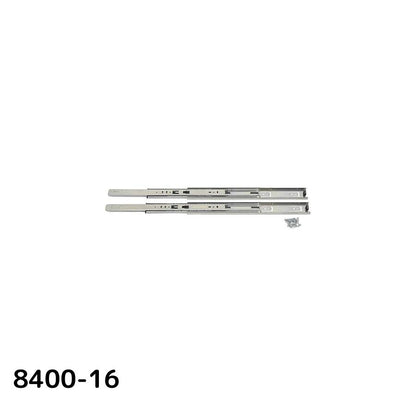 SUGATSUNE スガツネ工業 スライドレール 8400 レール長さ：移動距離：A：B：C：D：E：F：G：H：320 190-110-624 8400-16 | LAMP K&V 建築金物 家具金物 部品 金具 金物 部品交換 スライドレール 完全スライド 取付金具 引き出し チェスト デスク 家具 DIY 3段引