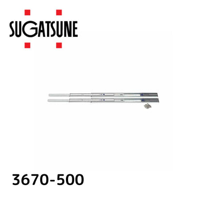 スガツネ工業｜SUGATSUNE KOGYO スガツネ工業 190027548 3670-500スライドレール 3670-500