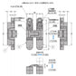 スガツネ工業 三次元調整機能付隠し丁番 HES3D-70型 HES3D-70DCHES3D-70DNHES3D-70BL