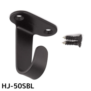 スガツネ(LAMP) ステンレス鋼製フック HJ型 ブラック HJ-50SBL
