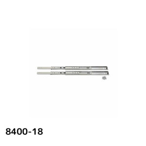 SUGATSUNE スガツネ工業 スライドレール 8400 レール長さ：移動距離：352：397.5：224：352 190-110-625 8400-18 | LAMP K&V 建築金物 家具金物 部品 金具 金物 部品交換 スライドレール 完全スライド 取付金具 引き出し チェスト デスク 家具 DIY 3段引