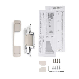 [スガツネ工業] 枠側面付隠し丁番 HES2S-150-A110型 110°開き HES2S-150-A110-WGR