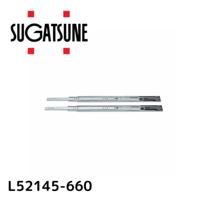 スガツネ工業 スライドレール 190012987 L52145-660スライドレール L52145-660