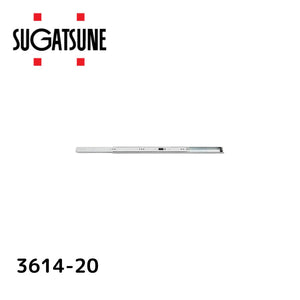 スガツネ工業 190116258 3614-20スライドレール 3614-20