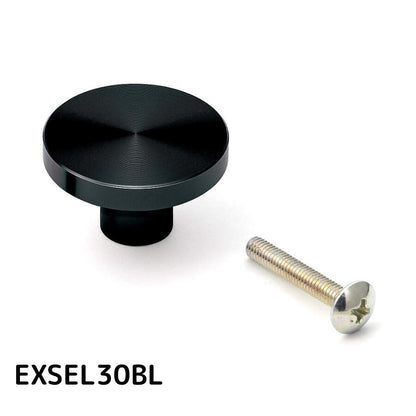 エクセルつまみ EXSEL型 【EXSEL30BL】ブラックアルマイト処理 スガツネ工業 LAMP ランプ