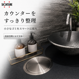 スガツネ工業 AD-DH015-HL 210-170-079 ステンレス鋼製 屑入投入口