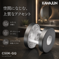 レバーハンドル C50K-GQ パールブラック C3プレート 丸座 KAWAJUN