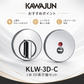 KAWAJUN カワジュン レバーハンドル用LW 3D表示器セットKLW-3D-C クローム ドア 交換