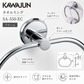 【送料無料】KAWAJUN カワジュン タオルリング SA-550-XC クローム タオルハンガー タオルホルダー タオル掛け シンプル おしゃれ キッチン 洗面所 トイレ 簡単 取付 DIY 新築 新居 リフォーム カワジュン 河淳