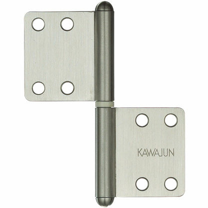 カワジュン ハタ蝶番Rタイプ AC-741 ドアノブ 河淳 AC-741-B パールクローム