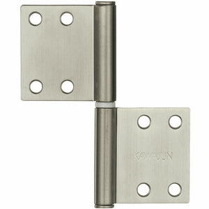 カワジュン ハタ蝶番角タイプ AC-731-B KAWAJUN