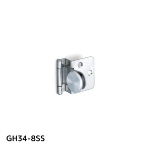 SUGATSUNE スガツネ工業 LAMP ステンレス製ガラス丁番 170-083-530 GH34-8SS