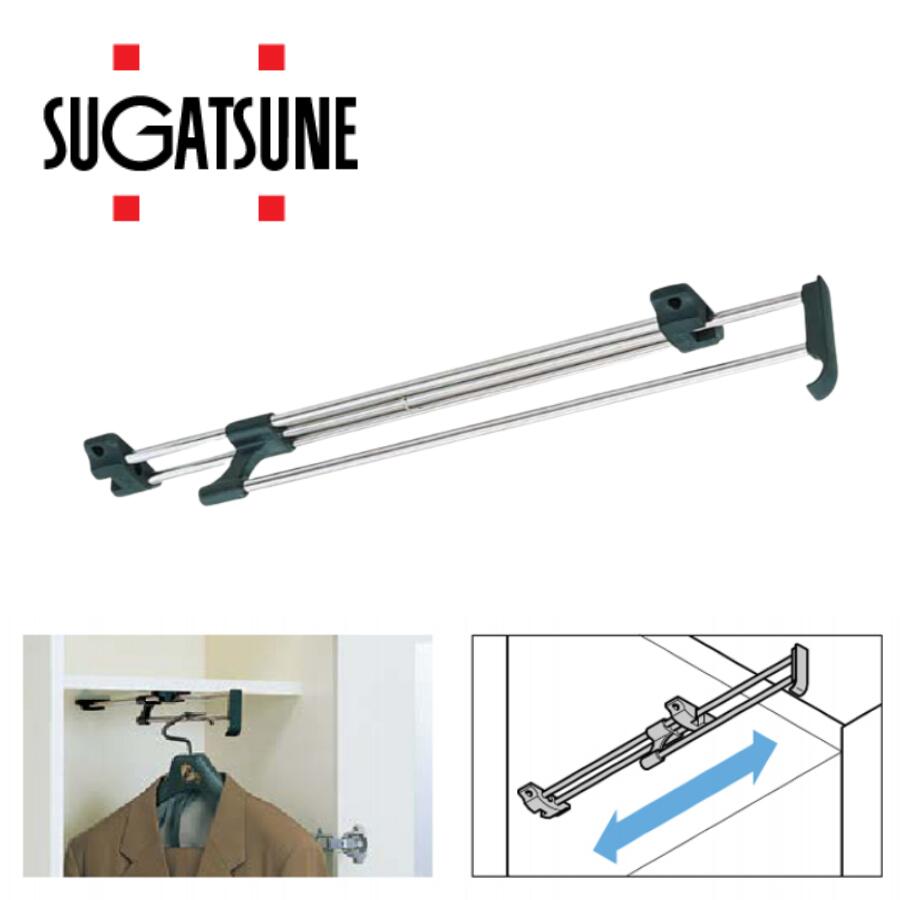 スガツネ工業 LAMP スライドコートハンガー