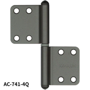 KAWAJUN AC-741-4Q カワジュン ハタ蝶番Rタイプ AC-741 ドアノブ 河淳 ダークアンバー