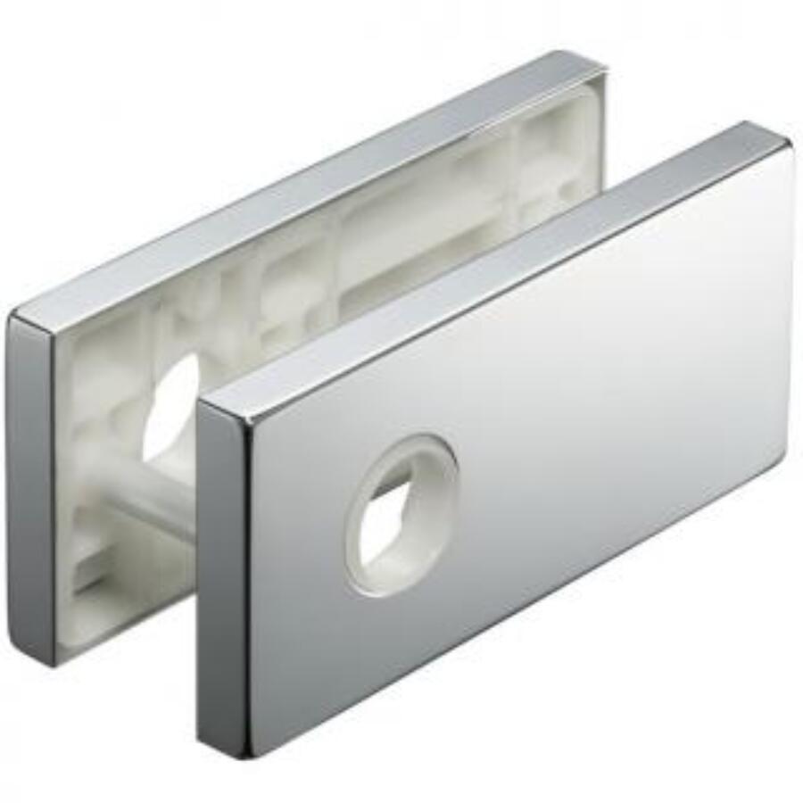 KAWAJUN C1045-C クローム レバーハンドル用V1プレート レバーハンドル用V1プレート