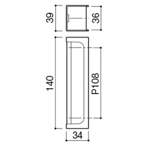KAWAJUN カワジュン 掘込引手 PC-452