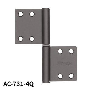 KAWAJUN AC-731-4Q ダークアンバー ハタ蝶番角タイプ AC-731