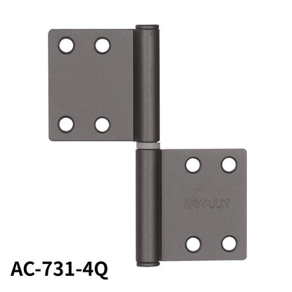 KAWAJUN AC-731-4Q ダークアンバー ハタ蝶番角タイプ AC-731