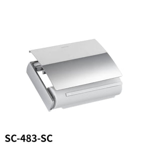 ペーパーホルダー SC-483 SC-483-SC 静音 おしゃれ 高級感 トイレ ペーパーホルダー 紙巻き機 アパート マンション 戸建て 一軒家 賃貸 新築 新居 リフォーム カワジュン 河淳