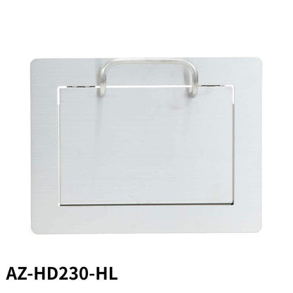 スガツネ工業 ランプ印 ステンレス鋼製 ハンドル付屑入投入口 AZ-HD型 AZ-HD230 HL