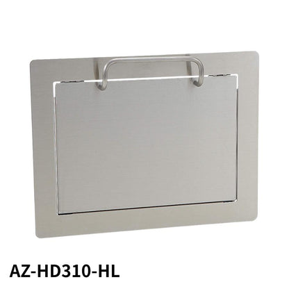 スガツネ工業 ランプ印 ステンレス鋼製 ハンドル付屑入投入口 AZ-HD型 AZ-HD310 HL