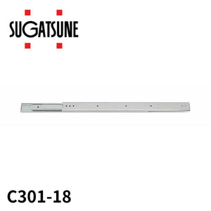 アキュライド C301-18 ダブルスライドレール457mm 320-5495 日本アキュライド ACCURIDE