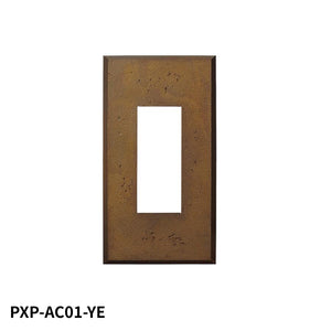 スガツネ工業 210027182 PXP-AC01-YEスイッチプレート・コンセントプレート PXPAC01YE 3278