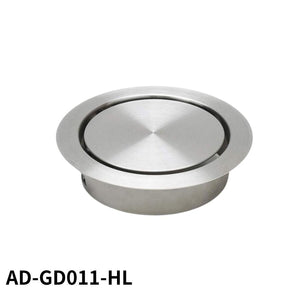 スガツネ(LAMP) 210029219 AD-GD011-HLステンレス鋼製 ダンパー付屑入投入口 AD-GD011-HL