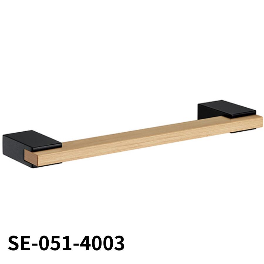 カワジュン SE-051-4003 タオルリング マットブラック+ライトブラウン