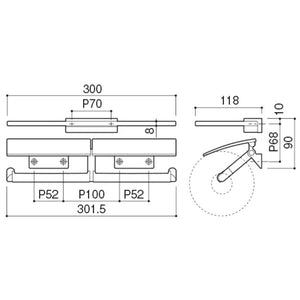 KAWAJUN SE-50M-XN 静音 おしゃれ 高級感 トイレ ペーパーホルダー 紙巻き機 アパート マンション 戸建て 一軒家 賃貸 新築 新居 リフォーム カワジュン 河淳