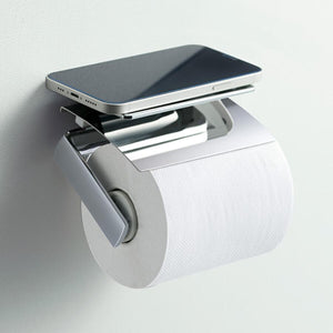 ペーパーホルダーSC-487-SC 静音 おしゃれ 高級感 トイレ ペーパーホルダー 紙巻き機 アパート マンション 戸建て 一軒家 賃貸 新築 新居 リフォーム カワジュン 河淳