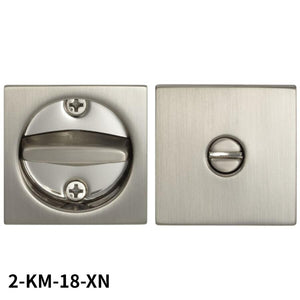 KAWAJUN  2-KM-18-XN 鎌錠 KM-18 間仕切錠セット サテンニッケル