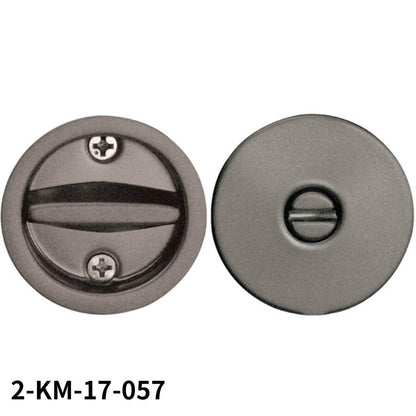 KAWAJUN  2-KM-17-057 鎌錠 KM-17 間仕切錠セット グレイッシュアンバー