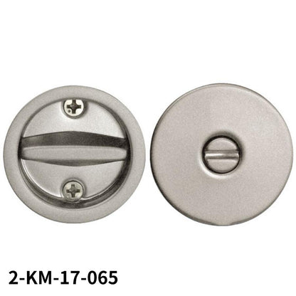 KAWAJUN  2-KM-17-065 鎌錠 KM-17 間仕切錠セット マットグレー