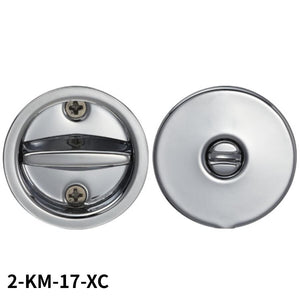 KAWAJUN  2-KM-17-XC 鎌錠 KM-17 間仕切錠セット クローム