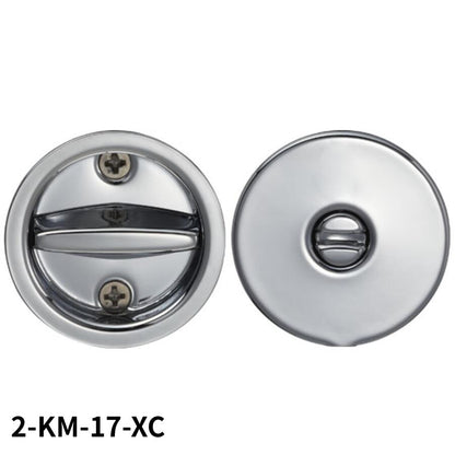 KAWAJUN  2-KM-17-XC 鎌錠 KM-17 間仕切錠セット クローム