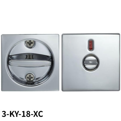 KAWAJUN アウトセット引戸錠 表示錠 サテンニッケル 3-KY-18-XC1個