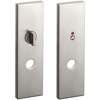 KAWAJUN レバーハンドル用Kプレート表示錠 サテンニッケル K3-N