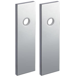 KAWAJUN Z1-C レバーハンドル用Zプレート空錠 クローム