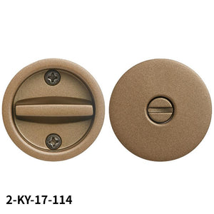 KAWAJUN アウトセット引戸錠 KY-17 間仕切 2-KY-17-114