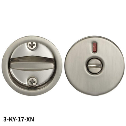 KAWAJUN アウトセット引戸錠 KY-17 表示 3-KY-17-XN サテンニッケル