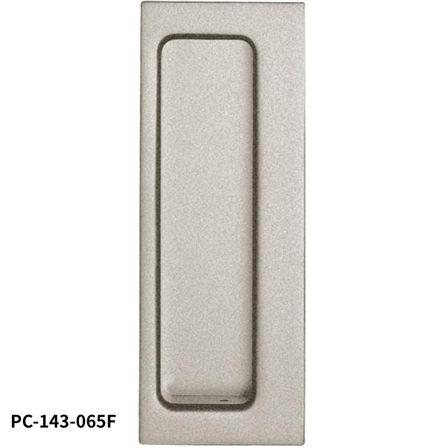 KAWAJUN 掘込引手 PC-143F マットグレー 片面のみ PC-143-065F