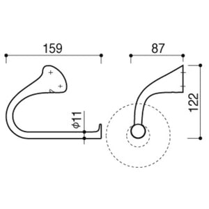 KAWAJUN ペーパーホルダー SA-863