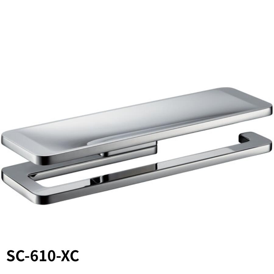 KAWAJUN タオルレール SC-610-XC クローム