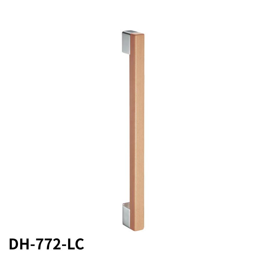KAWAJUN 引戸ハンドル DH-772-LC クローム+ライトブラウン