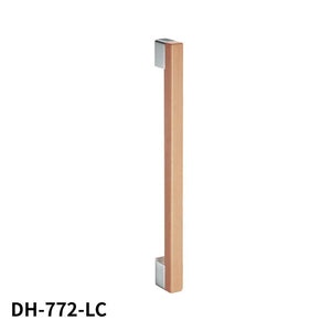 KAWAJUN 引戸ハンドル DH-772-LC クローム+ライトブラウン