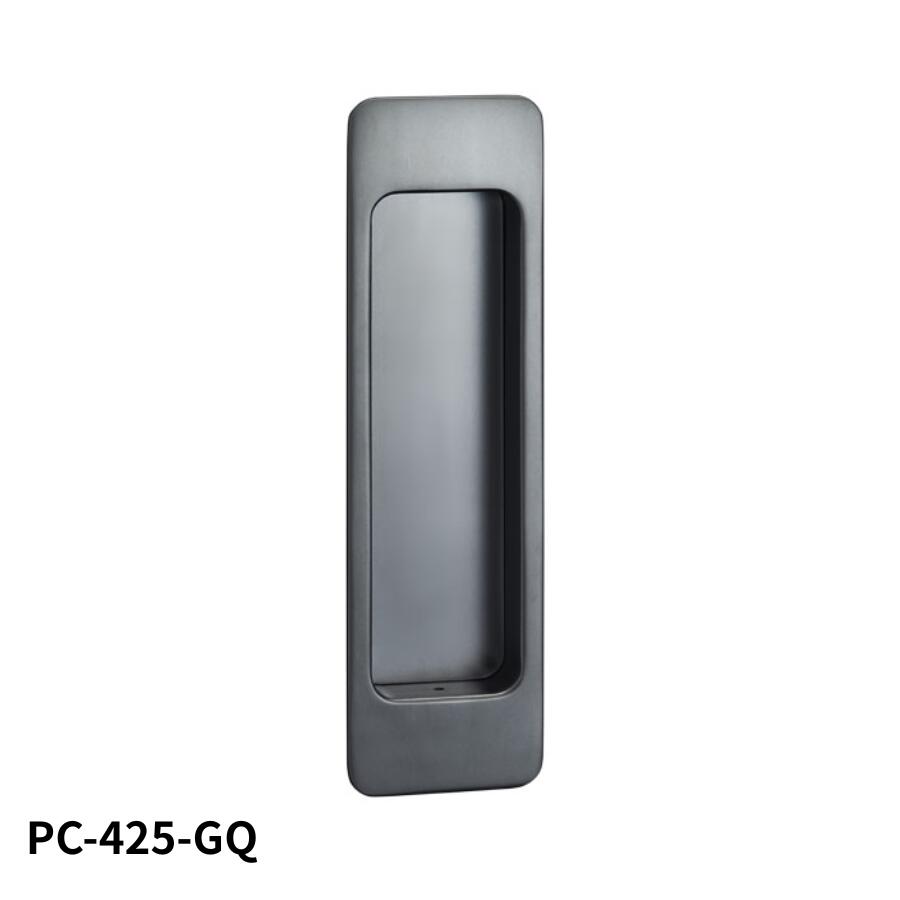 カワジュン 掘込引手 PC-425-GQ パールブラック 36×125