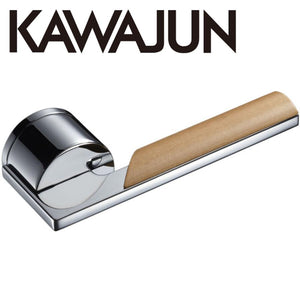 KAWAJUN レバーハンドルM3 M3L-C1クローム+ライトブラウン